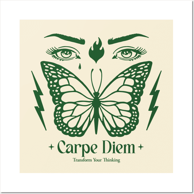 Carpe Diem Wall Art by Hollowood Design